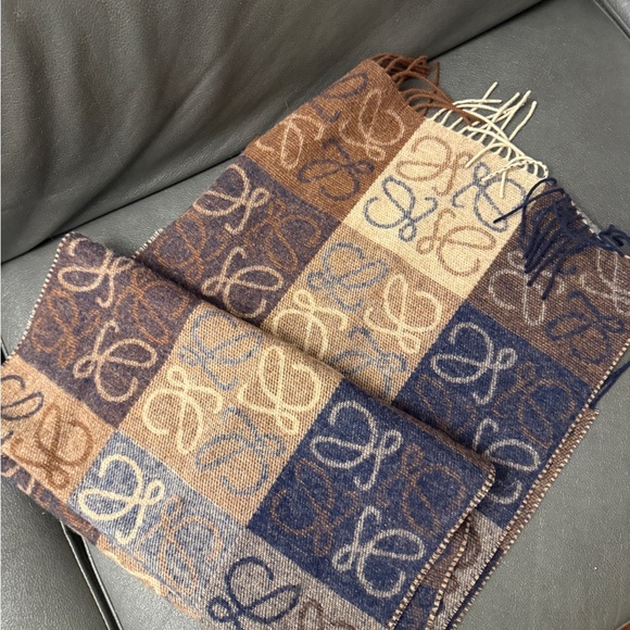 Loewe Multicolor Patterned Scarf - Picture 2 of 3